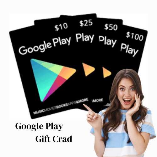 New Google Play Gift Crad